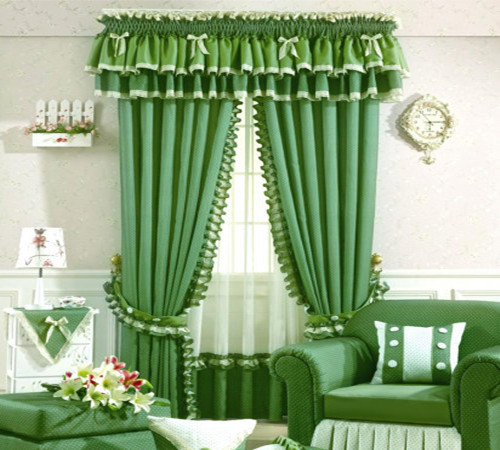 绿色窗帘,豪异遮阳,4000-121-696