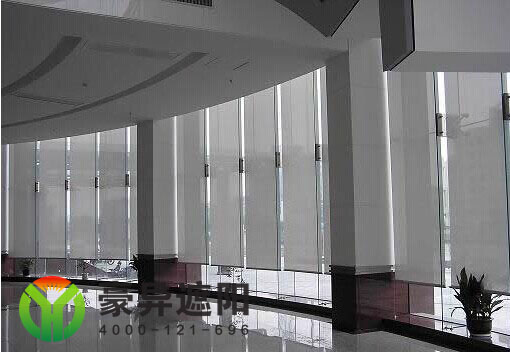 电动卷帘,办公室遮阳帘,办公窗帘,上海豪异遮阳,4000-121-696