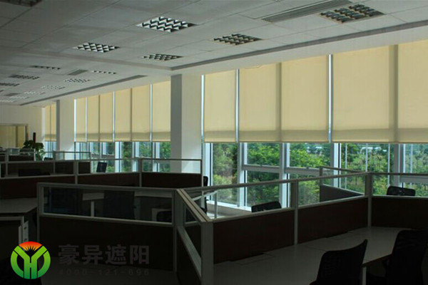 办公电动窗帘,办公室电动卷帘,豪异上海电动卷帘厂家,4000-121-696
