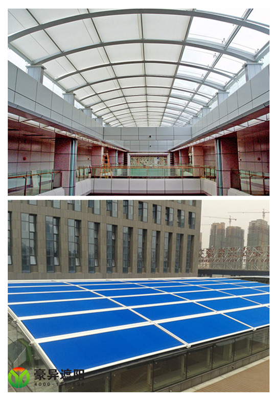 室内电动遮阳帘,室外电动遮阳帘,豪异上海电动天棚帘厂家,4000-121-696