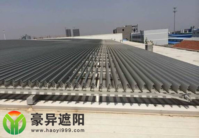 户外铝合金翻板,豪异上海电动天棚帘厂家,4000-121-696