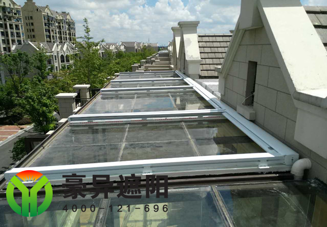 室外电动天幕,豪异上海电动遮阳帘厂家,4000-121-696