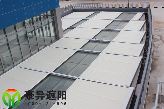 玻璃顶棚电动遮阳安窗帘,豪异上海电动遮阳帘厂家,4000-121-696